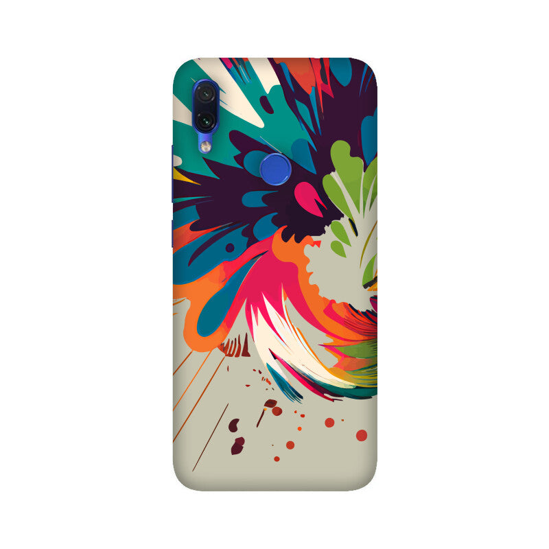 JOVIN-MV Xiaomi Redmi Sublimation Phone Case In Silver Floral All Models