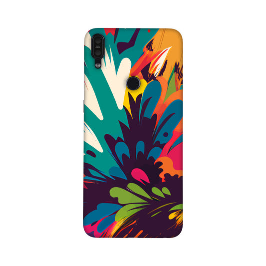 JOVIN-MV Asus Sublimation Phone Case In Floral Black All Models