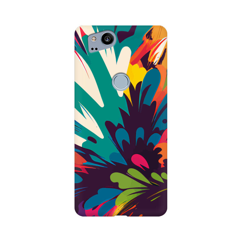 JOVIN-MV Google Pixel Sublimation Phone Case In Floral Black All Models