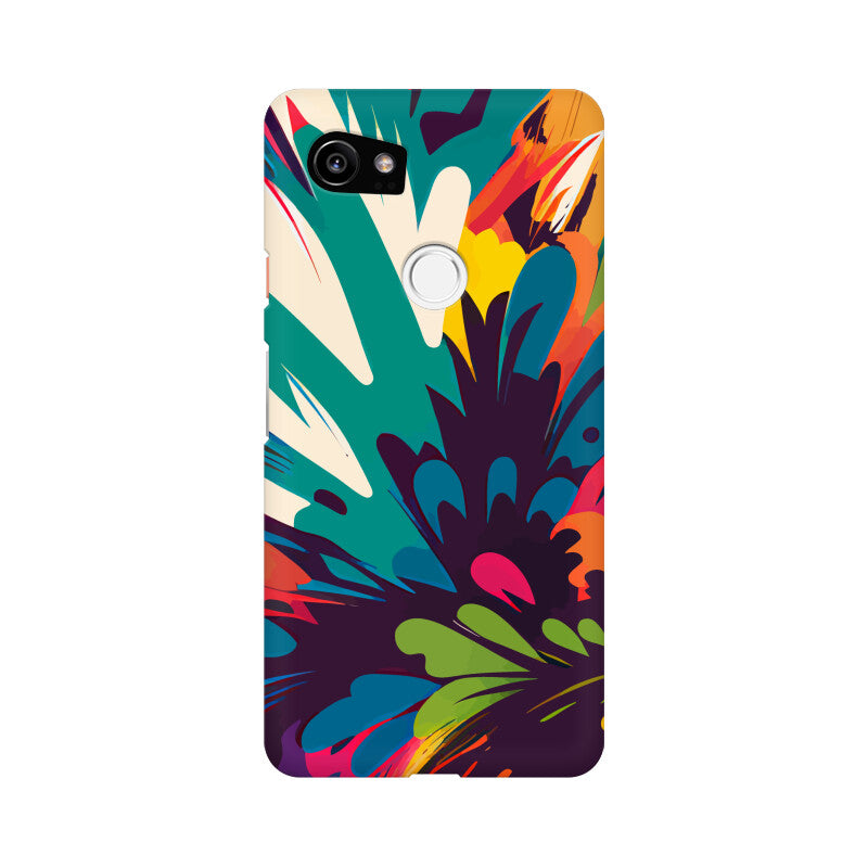 JOVIN-MV Google Pixel Sublimation Phone Case In Floral Black All Models