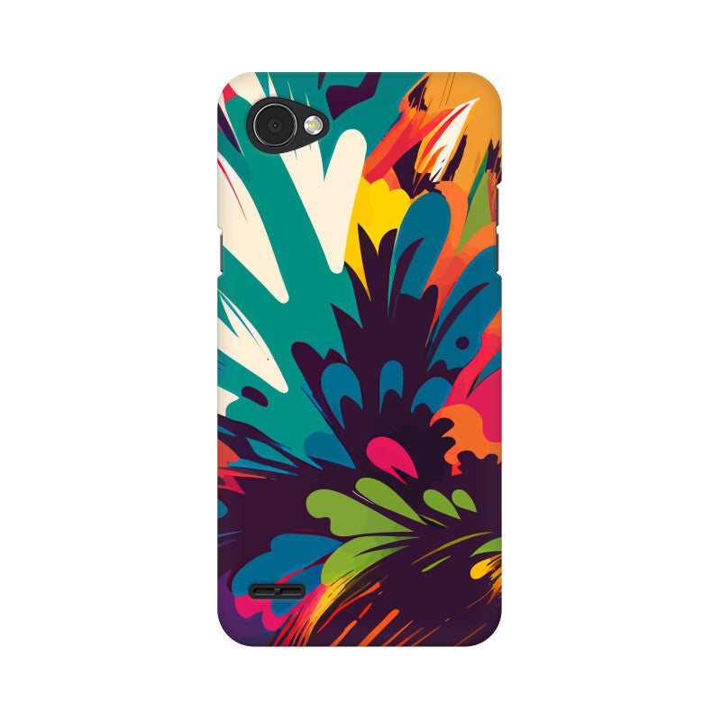 JOVIN-MV LG Sublimation Phone Case In Floral Black All Models