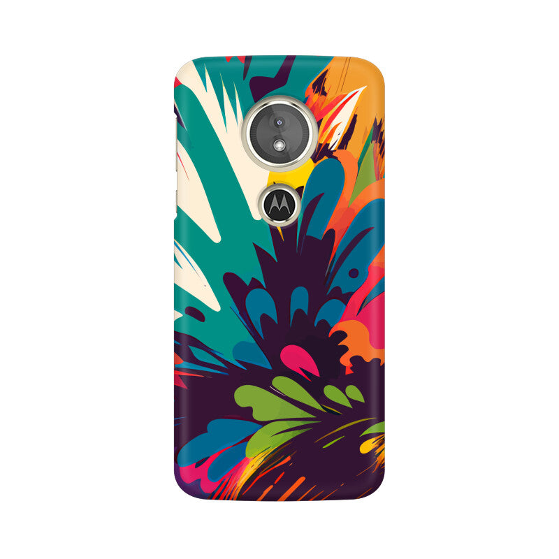 JOVIN-MV Moto Sublimation Phone Case In Floral Black All Models