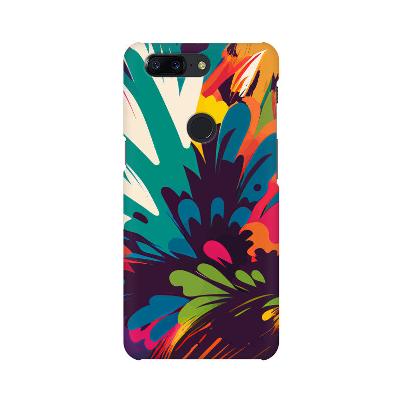 JOVIN-MV OnePlus Sublimation Phone Case In Floral Black All Models