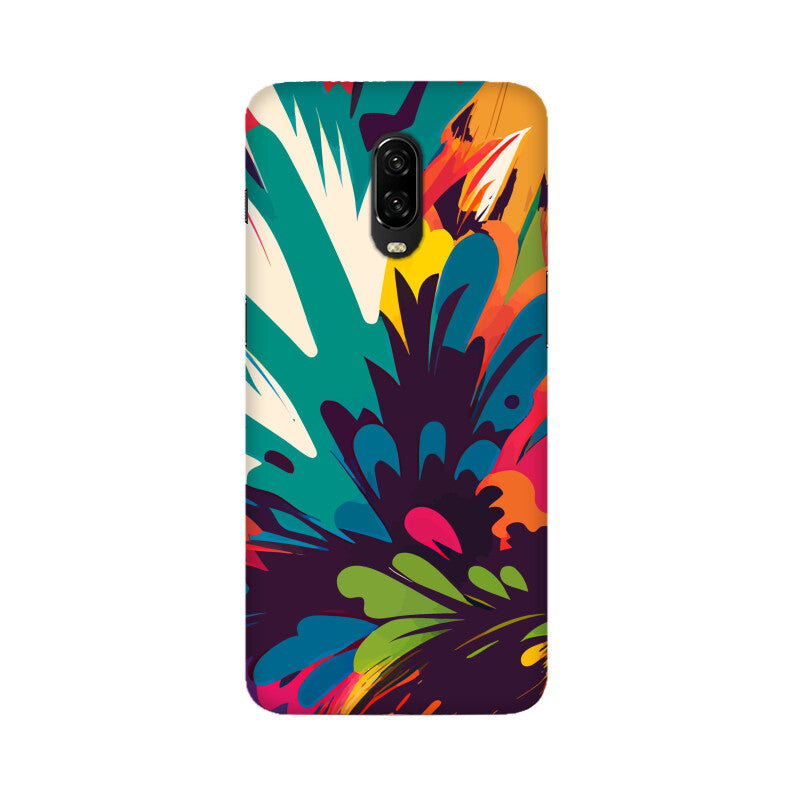 JOVIN-MV OnePlus Sublimation Phone Case In Floral Black All Models