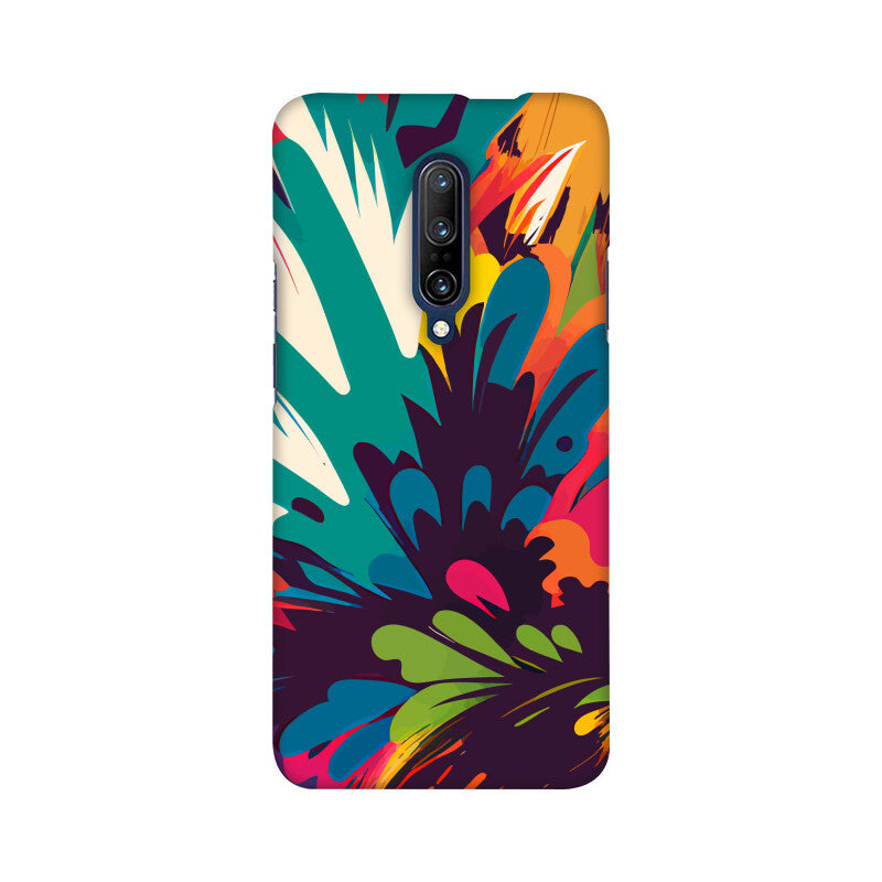 JOVIN-MV OnePlus Sublimation Phone Case In Floral Black All Models