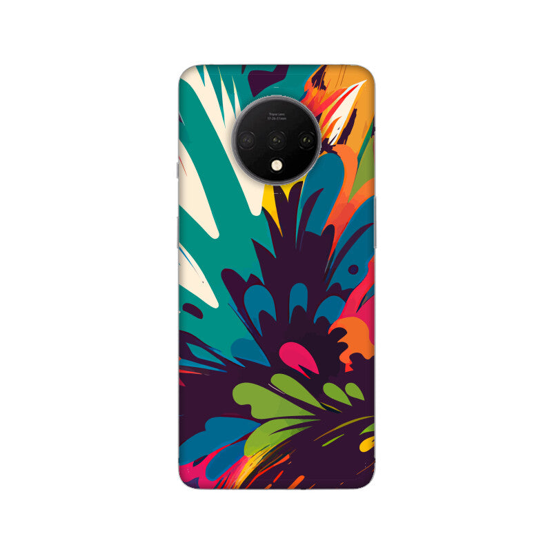 JOVIN-MV OnePlus Sublimation Phone Case In Floral Black All Models