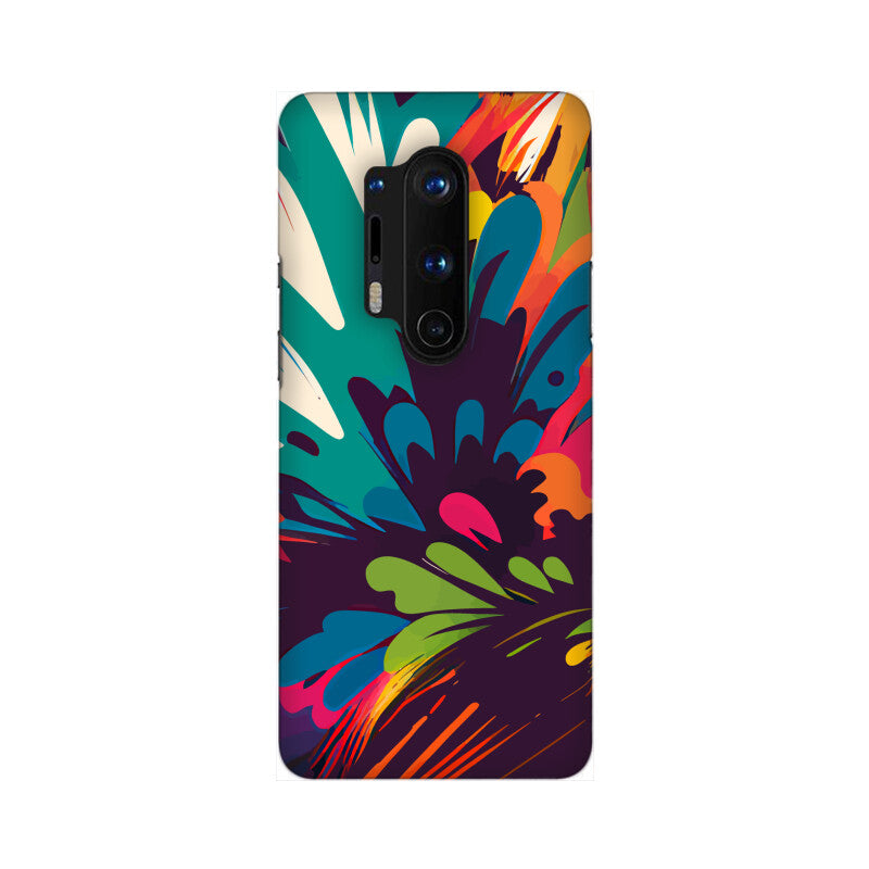 JOVIN-MV OnePlus Sublimation Phone Case In Floral Black All Models