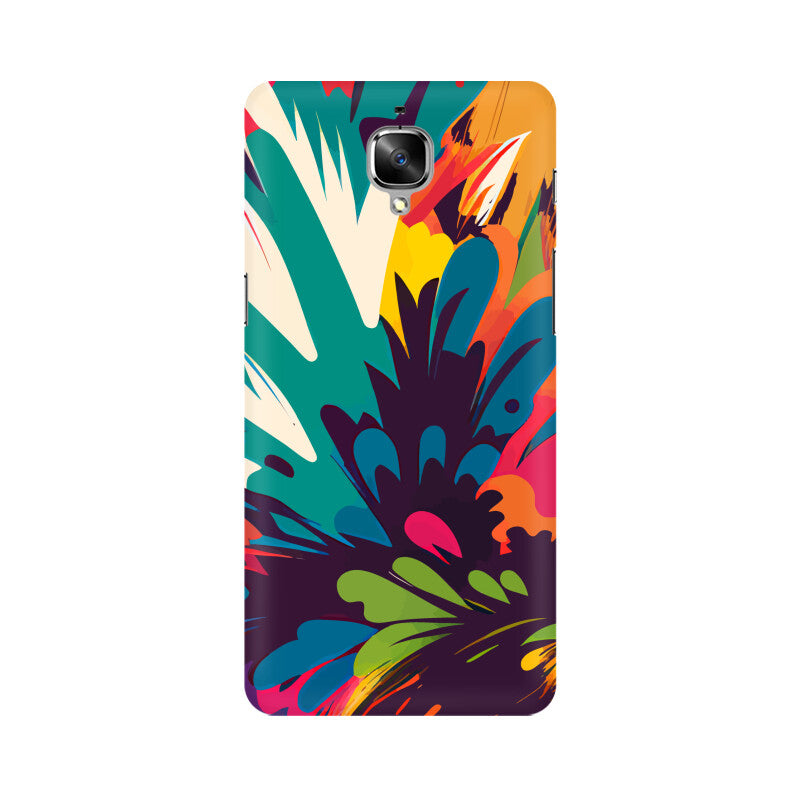 JOVIN-MV OnePlus Sublimation Phone Case In Floral Black All Models