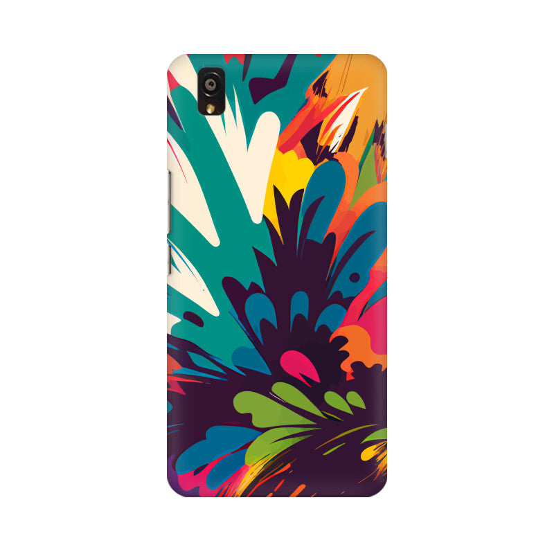 JOVIN-MV OnePlus Sublimation Phone Case In Floral Black All Models