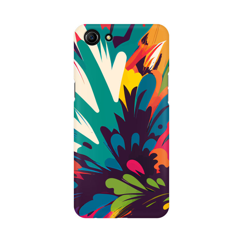 JOVIN-MV Oppo Sublimation Phone Case In Floral Black All Models