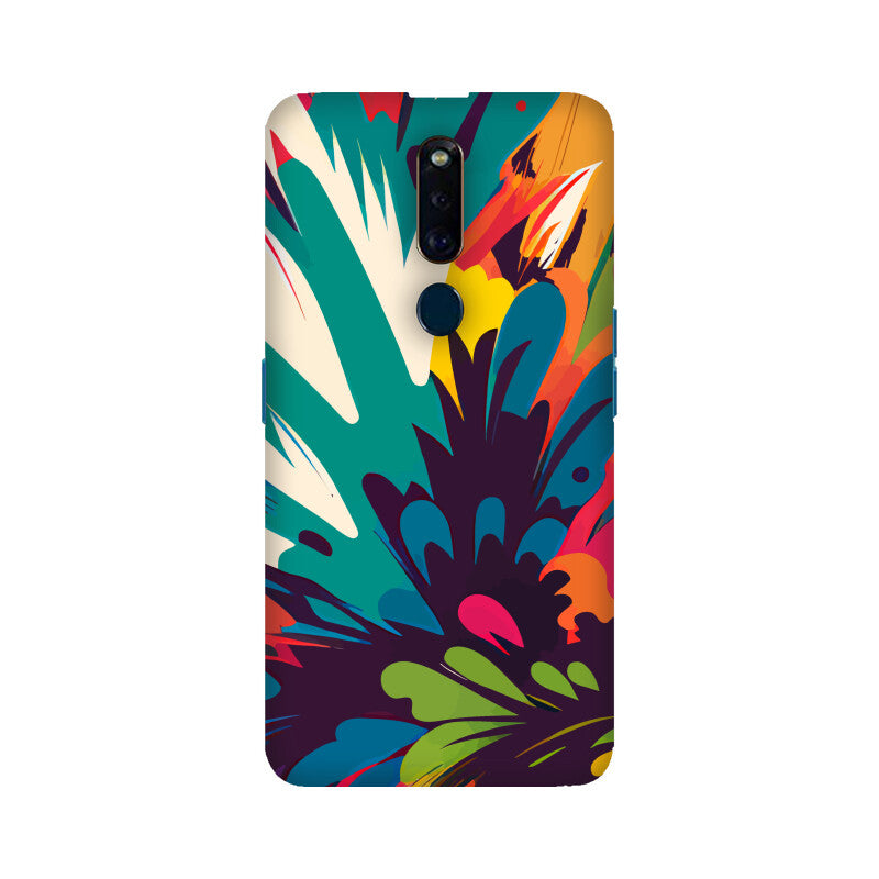 JOVIN-MV Oppo Sublimation Phone Case In Floral Black All Models