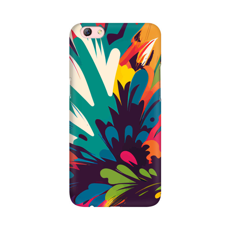 JOVIN-MV Oppo Sublimation Phone Case In Floral Black All Models