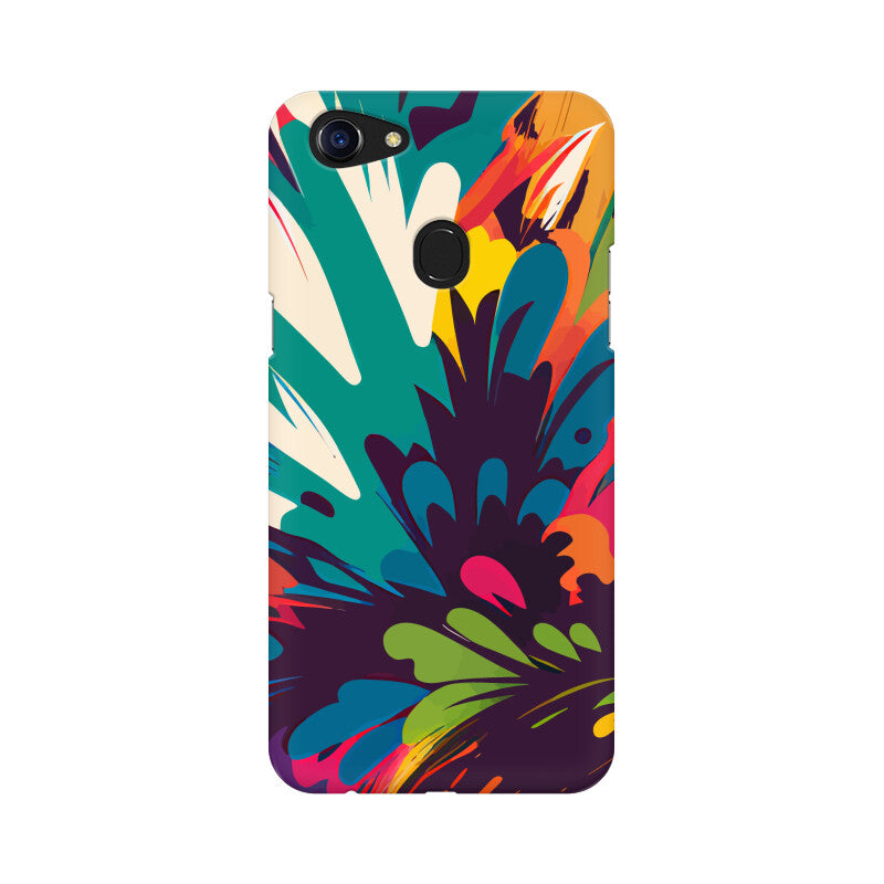 JOVIN-MV Oppo Sublimation Phone Case In Floral Black All Models