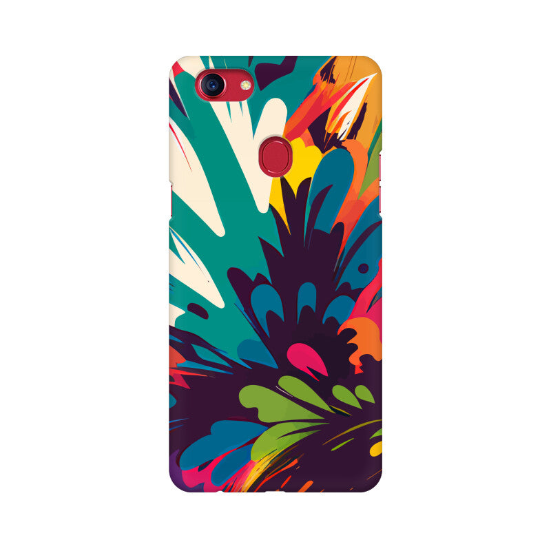 JOVIN-MV Oppo Sublimation Phone Case In Floral Black All Models