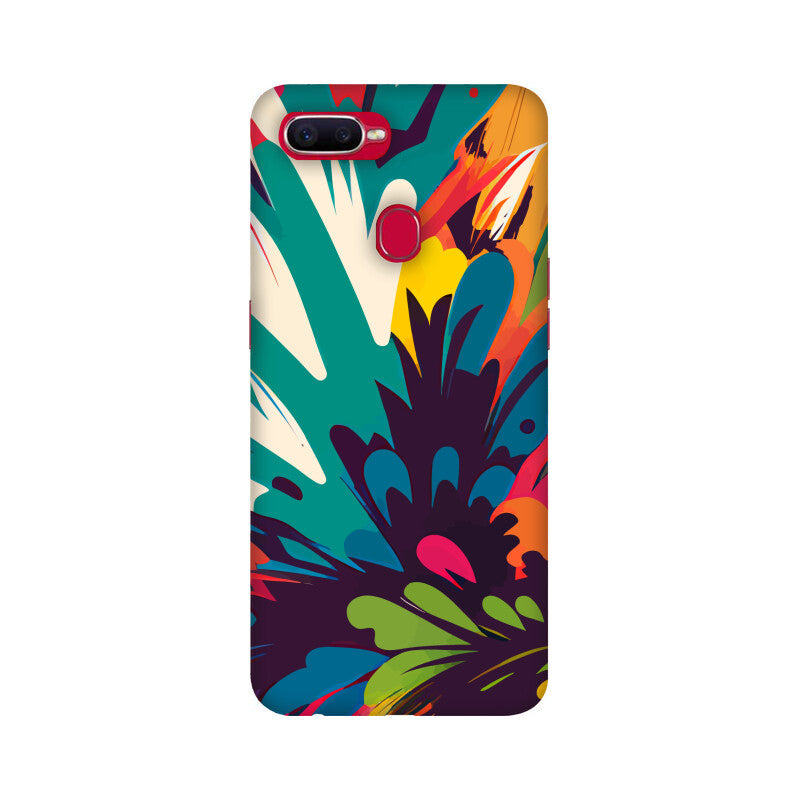 JOVIN-MV Oppo Sublimation Phone Case In Floral Black All Models