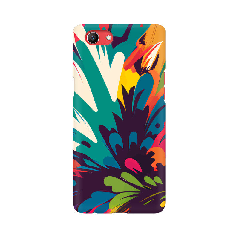 JOVIN-MV Oppo Sublimation Phone Case In Floral Black All Models