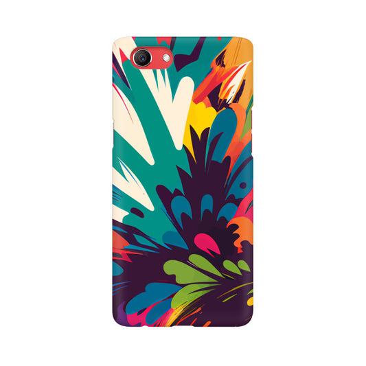 JOVIN-MV Realme Sublimation Phone Case In Floral Black All Models