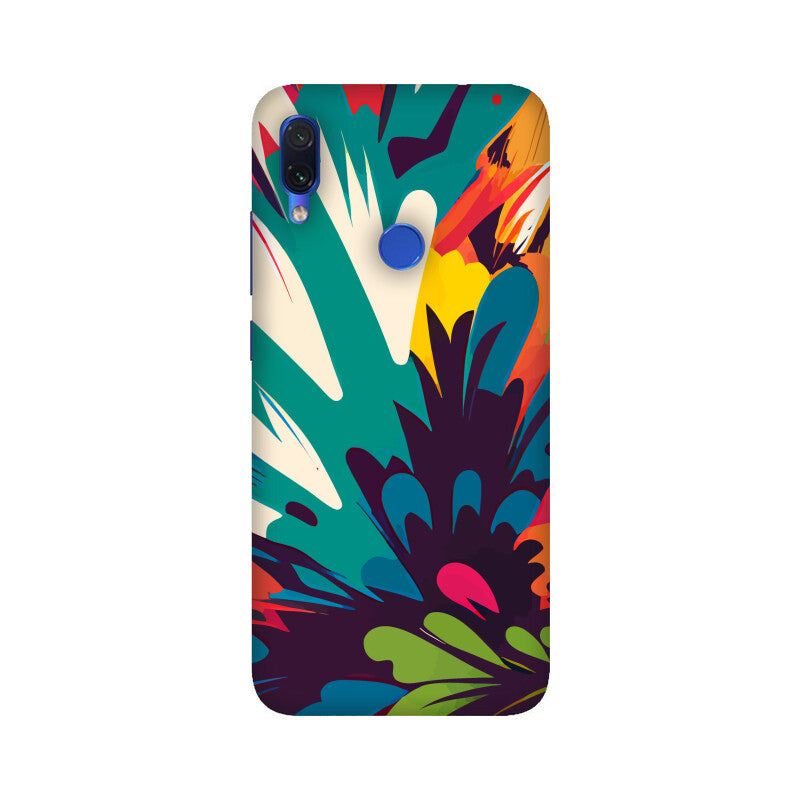 JOVIN-MV Xiaomi Redmi Sublimation Phone Case In Floral Black All Models