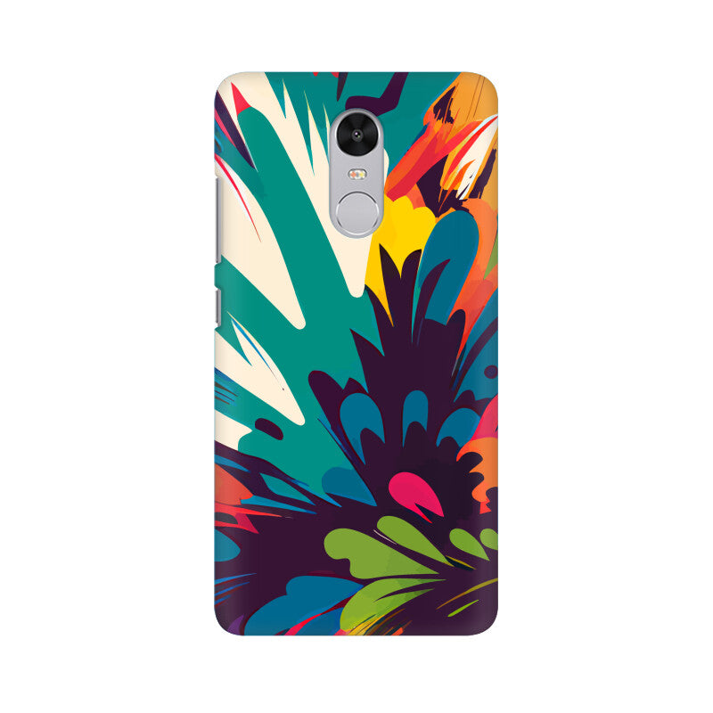 JOVIN-MV Xiaomi Redmi Sublimation Phone Case In Floral Black All Models
