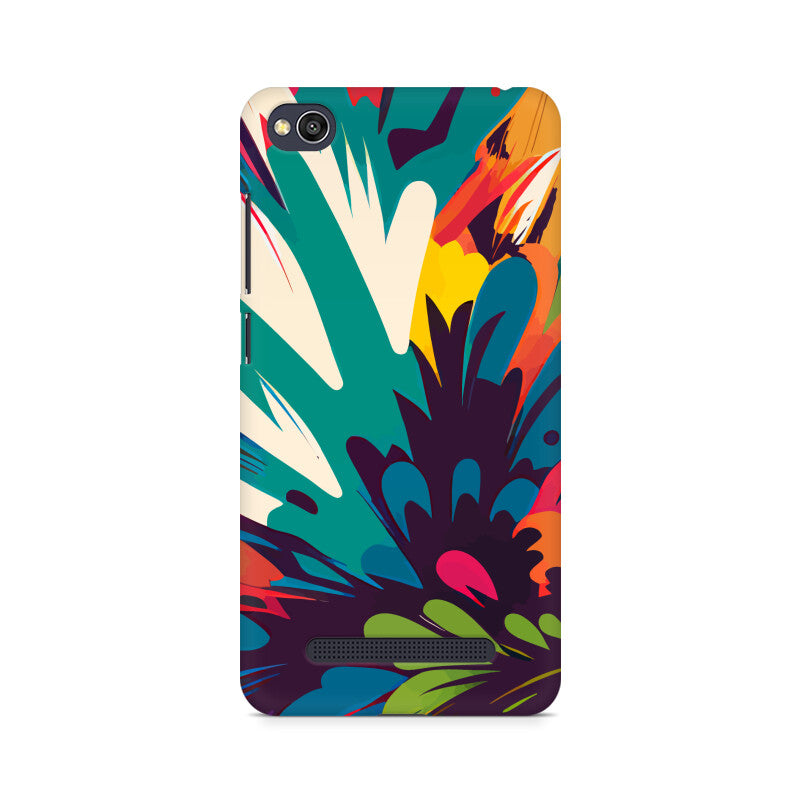 JOVIN-MV Xiaomi Redmi Sublimation Phone Case In Floral Black All Models