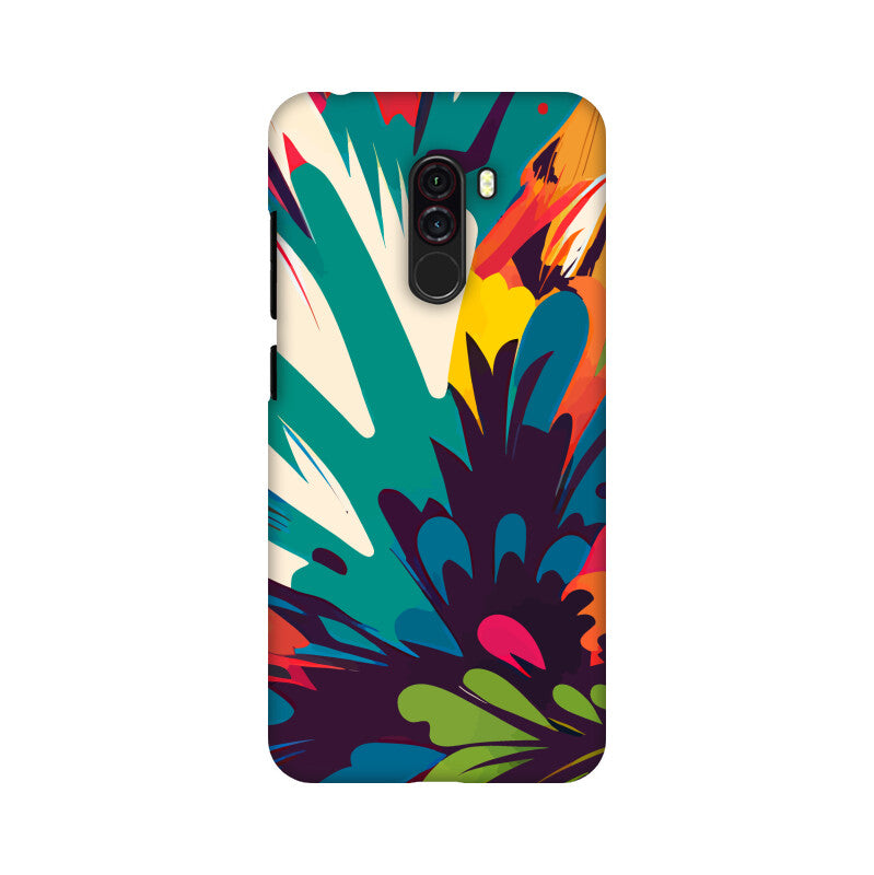 JOVIN-MV Xiaomi Redmi Sublimation Phone Case In Floral Black All Models