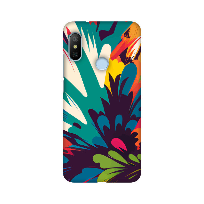 JOVIN-MV Xiaomi Redmi Sublimation Phone Case In Floral Black All Models