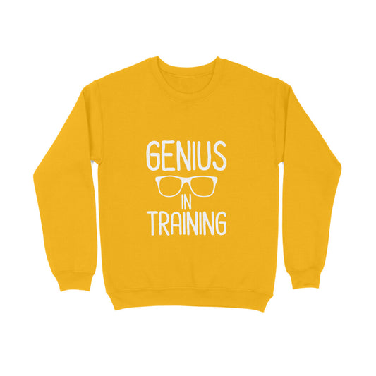 JOVIN-MV Men's Sweatshirt Genius in Training