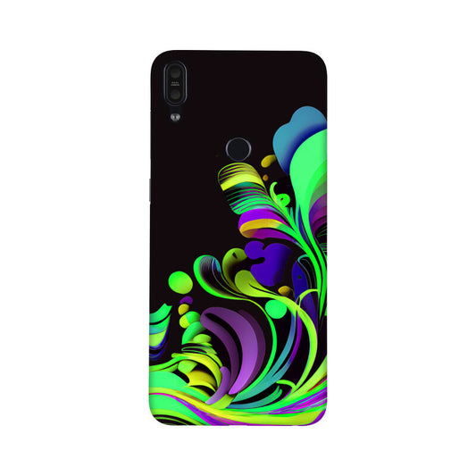 JOVIN-MV Asus Sublimation Phone Case In Black Floral All Models
