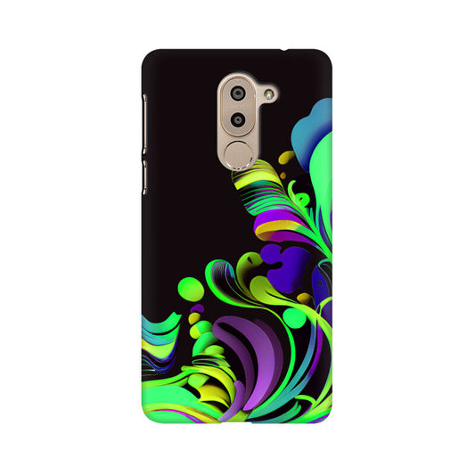 JOVIN-MV Huawei Sublimation Phone Case In Black Floral All Models