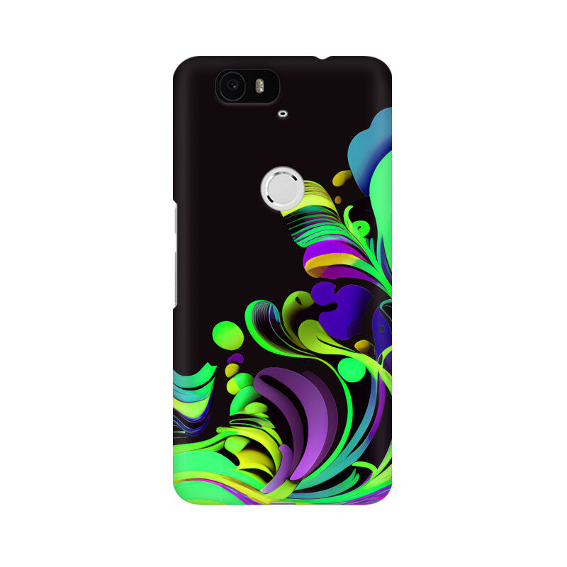 JOVIN-MV Huawei Sublimation Phone Case In Black Floral All Models