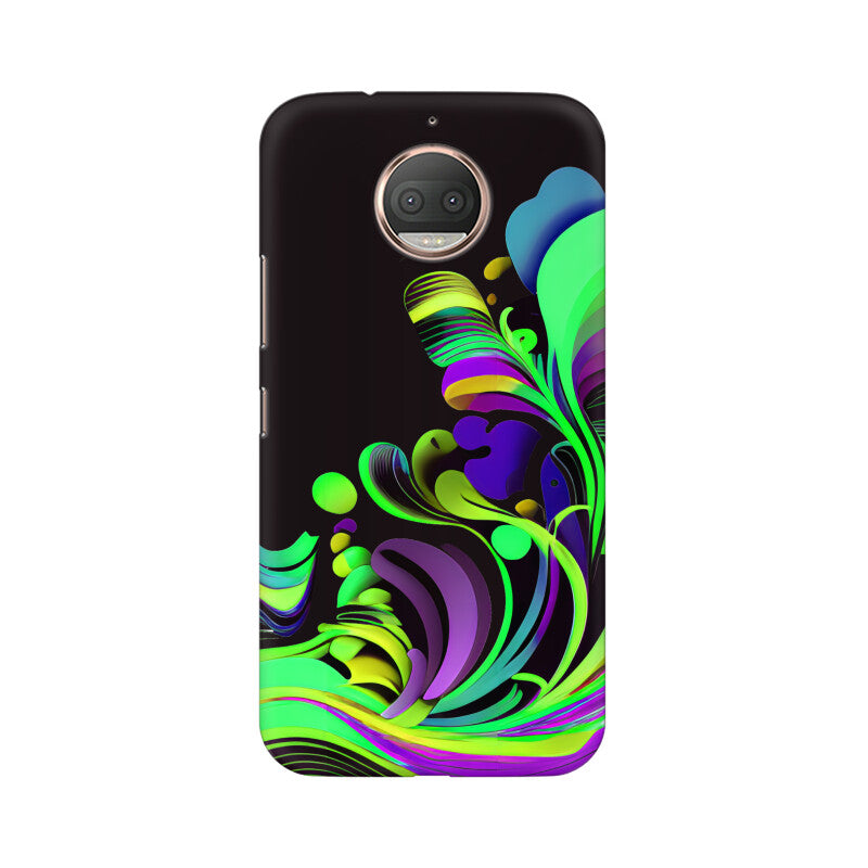 JOVIN-MV Moto Sublimation Phone Case In Black Floral All Models