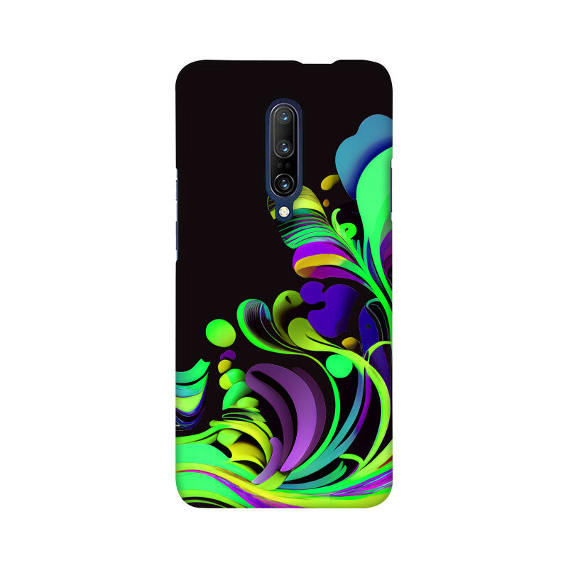 JOVIN-MV OnePlus Sublimation Phone Case In Black Floral All Models