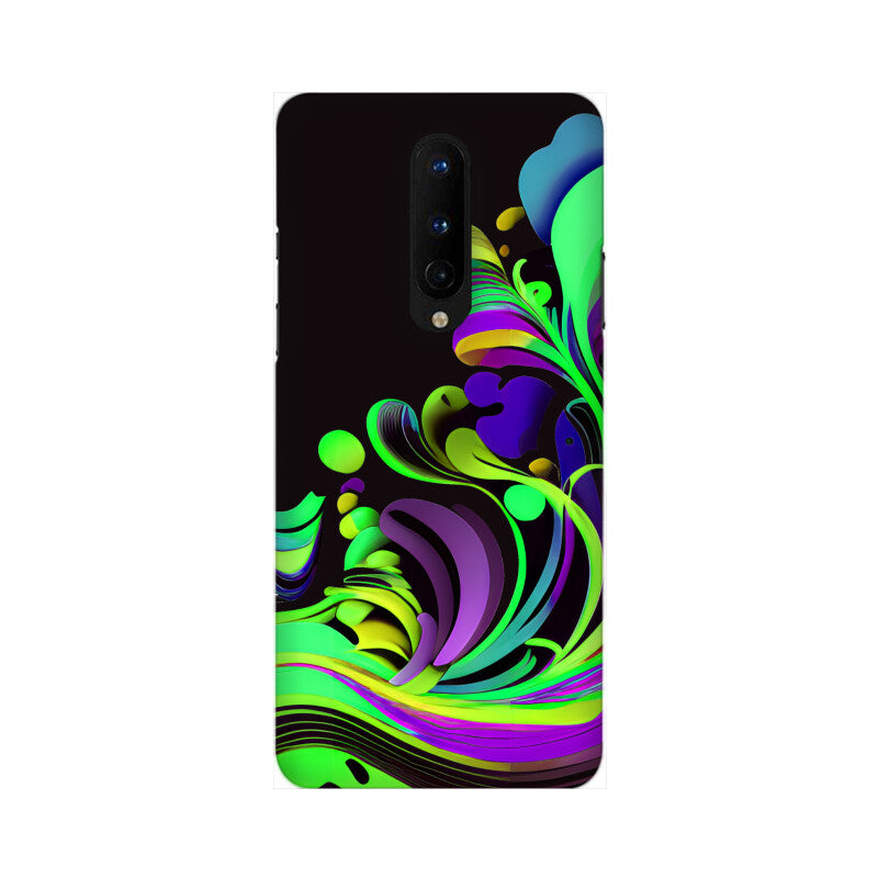 JOVIN-MV OnePlus Sublimation Phone Case In Black Floral All Models