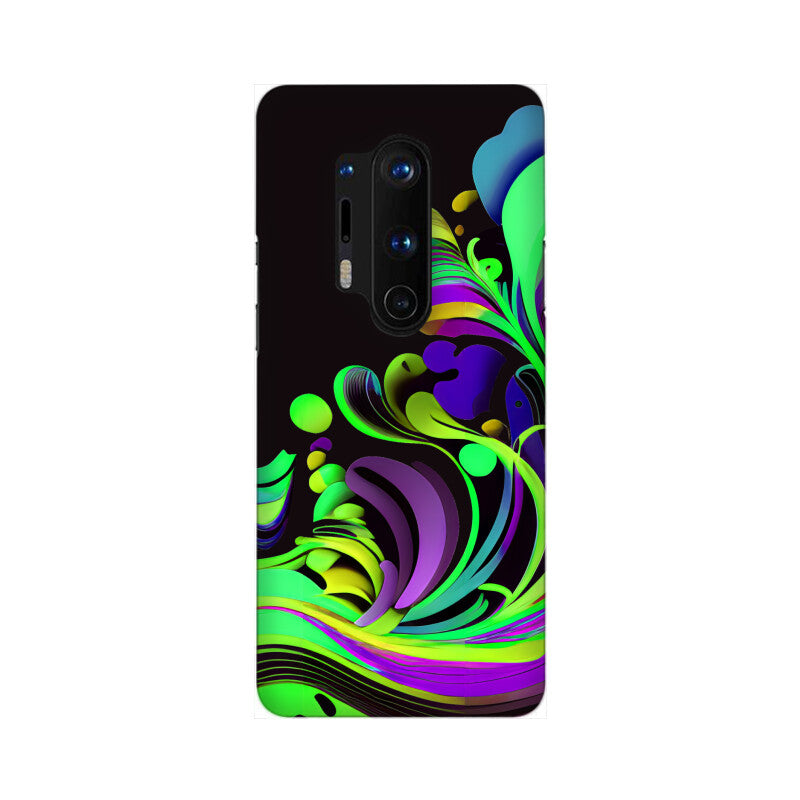 JOVIN-MV OnePlus Sublimation Phone Case In Black Floral All Models