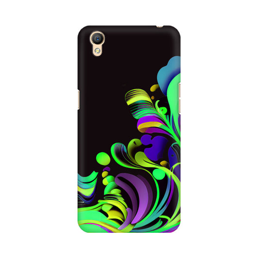 JOVIN-MV Oppo Sublimation Phone Case In Black Floral All Models