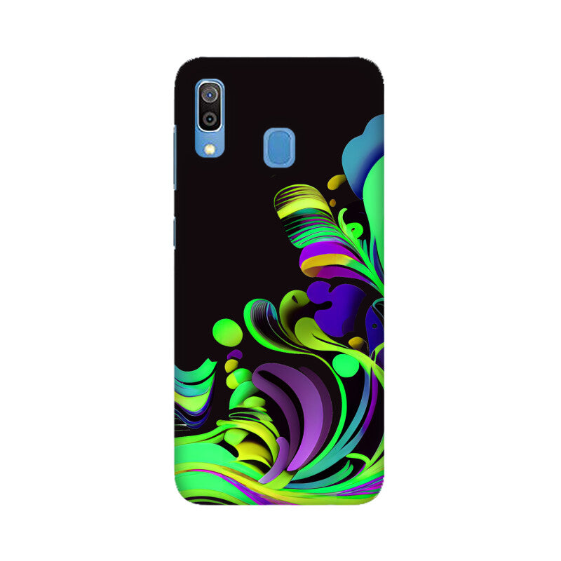 JOVIN-MV Samsung Sublimation Phone Case In Black Floral All Models