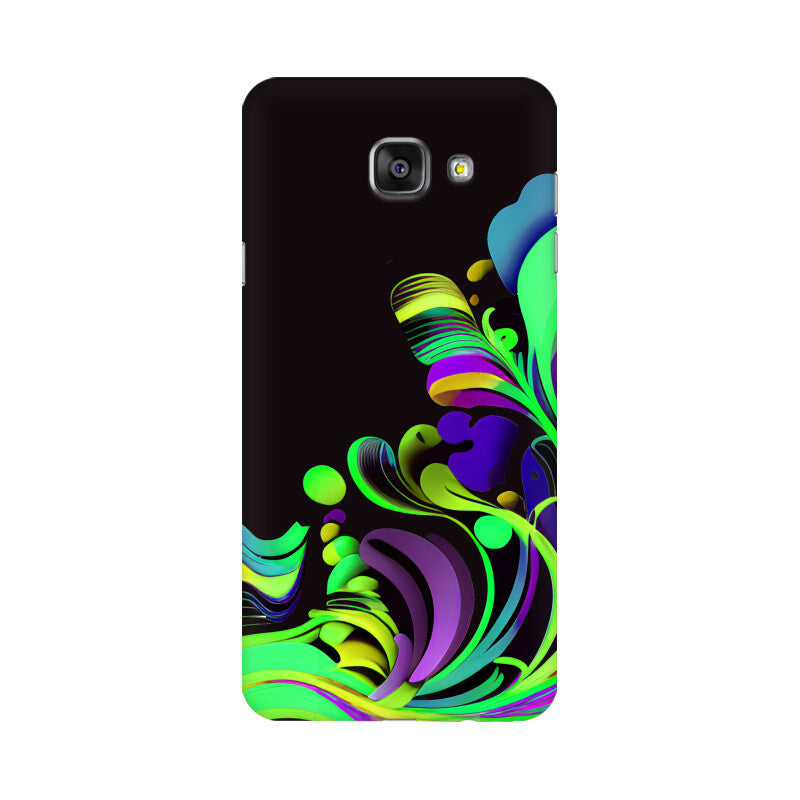 JOVIN-MV Samsung Sublimation Phone Case In Black Floral All Models