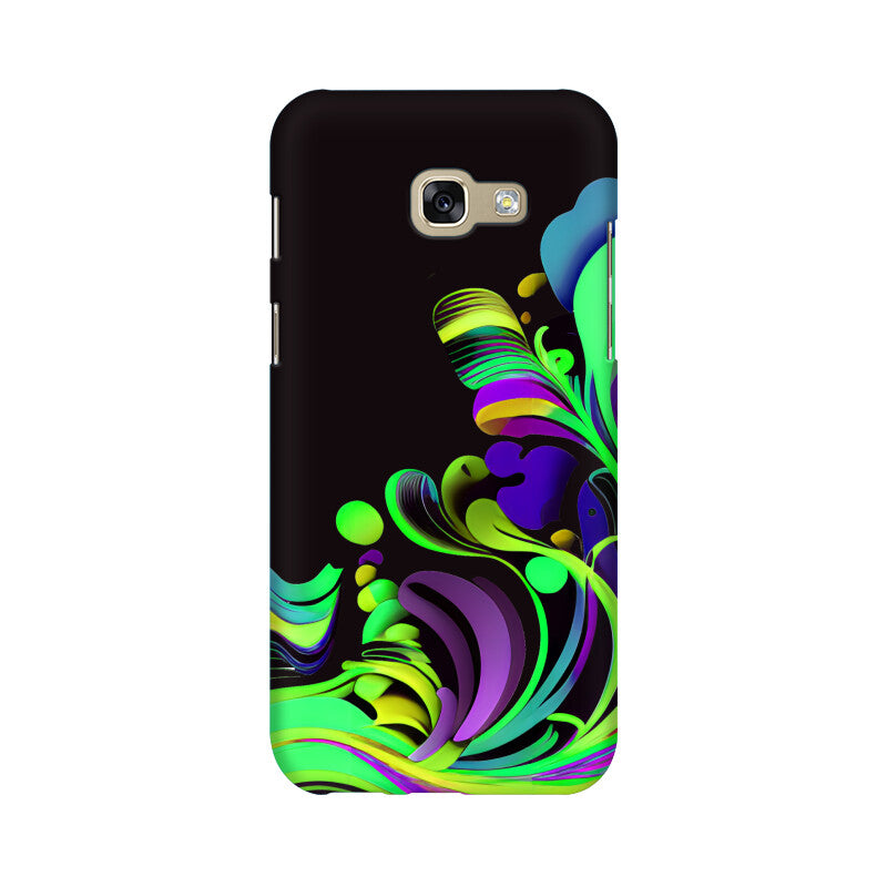 JOVIN-MV Samsung Sublimation Phone Case In Black Floral All Models