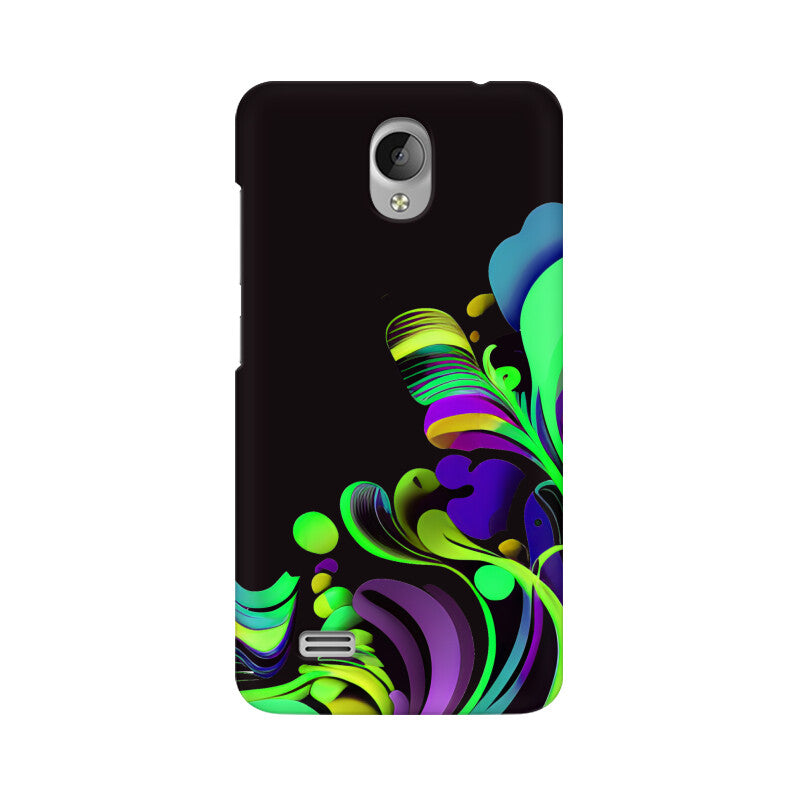 JOVIN-MV Vivo Sublimation Phone Case In Black Floral All Models