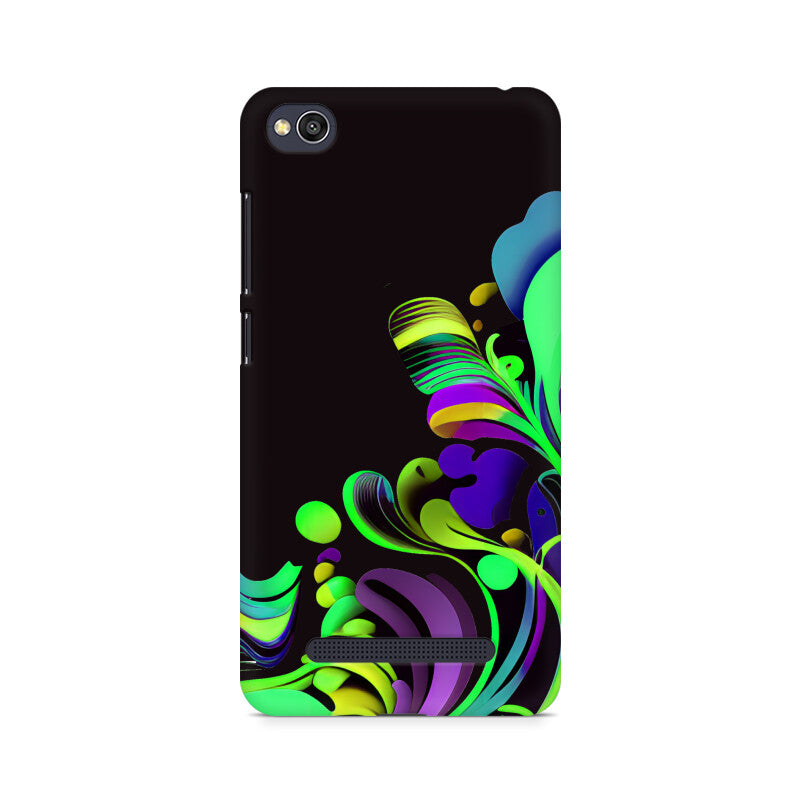 JOVIN-MV Xiaomi Redmi Sublimation Phone Case In Black Floral All Models