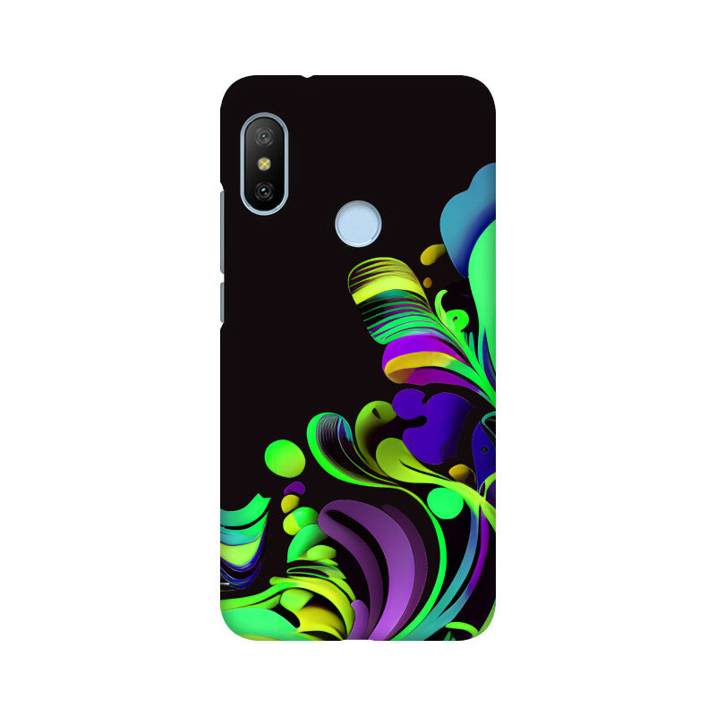 JOVIN-MV Xiaomi Redmi Sublimation Phone Case In Black Floral All Models