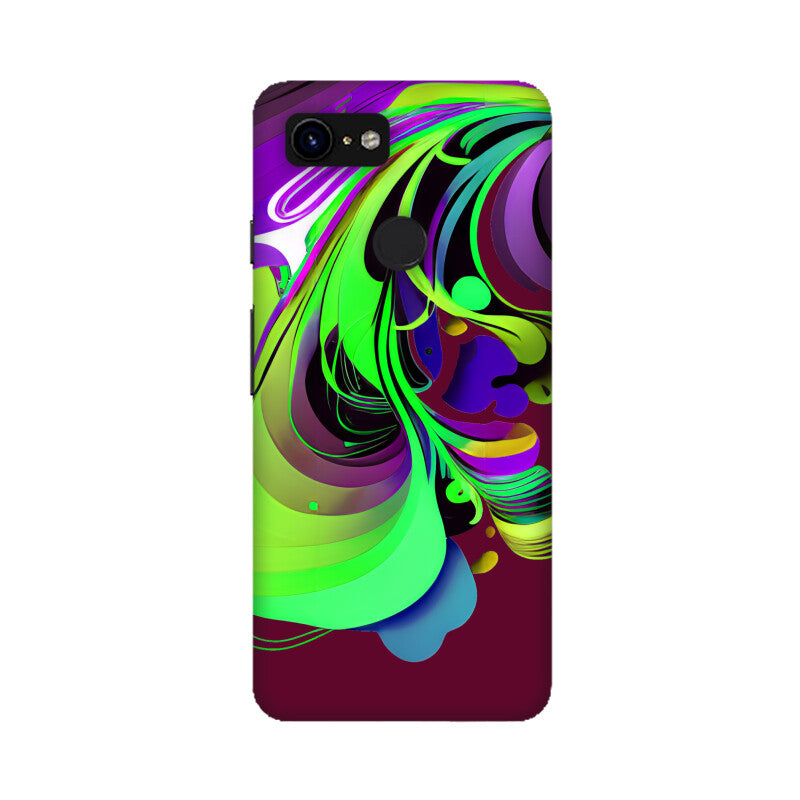 JOVIN-MV Google Pixel Sublimation Phone Case In Maroon Floral All Models