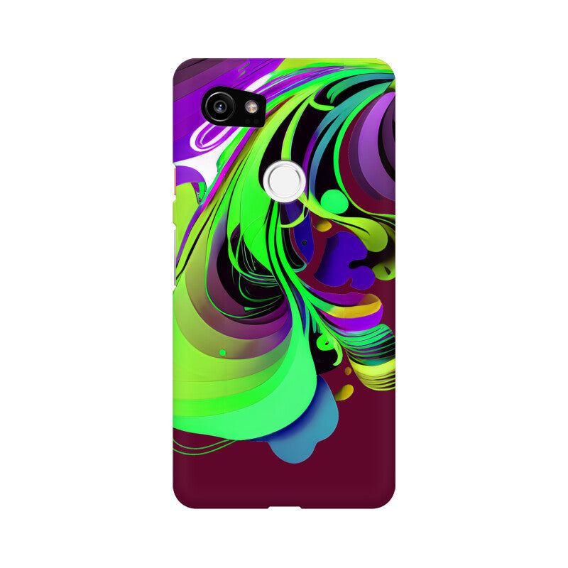 JOVIN-MV Google Pixel Sublimation Phone Case In Maroon Floral All Models