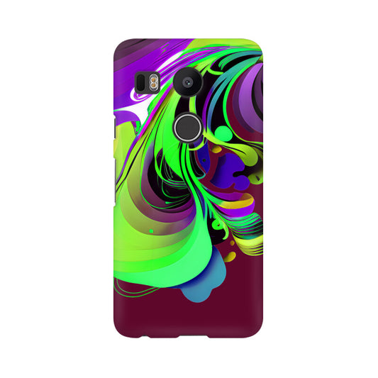 JOVIN-MV LG Sublimation Phone Case In Maroon Floral All Models
