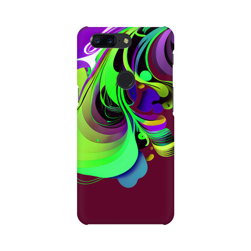 JOVIN-MV OnePlus Sublimation Phone Case In Maroon Floral All Models