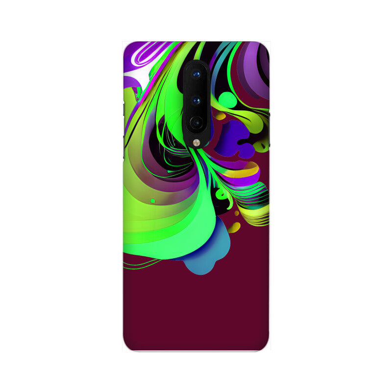 JOVIN-MV OnePlus Sublimation Phone Case In Maroon Floral All Models