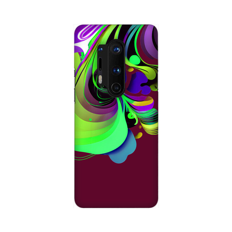 JOVIN-MV OnePlus Sublimation Phone Case In Maroon Floral All Models