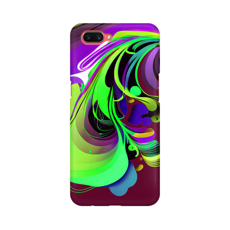 JOVIN-MV Oppo Sublimation Phone Case In Maroon Floral All Models