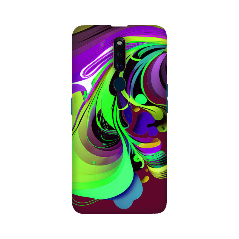 JOVIN-MV Oppo Sublimation Phone Case In Maroon Floral All Models