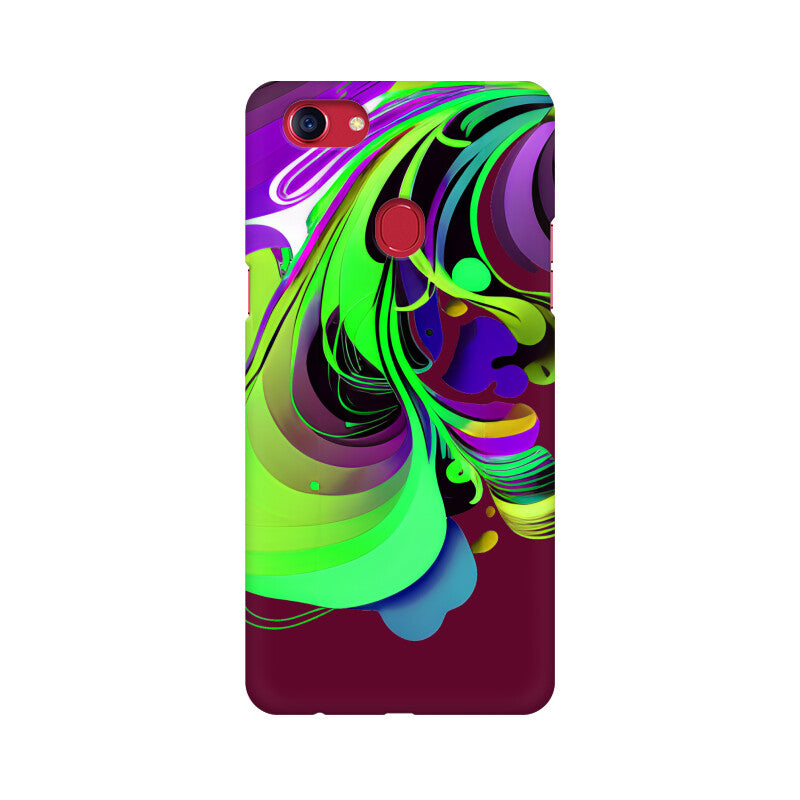 JOVIN-MV Oppo Sublimation Phone Case In Maroon Floral All Models